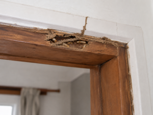 termitas en viviendas en España dañando madera