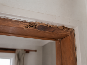 termitas en viviendas en España dañando madera